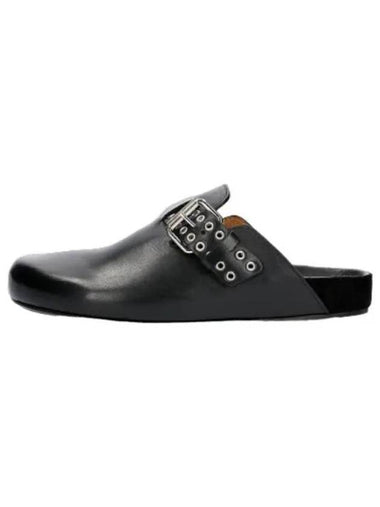 Mirvin Buckle Mule Black - ISABEL MARANT - BALAAN 1