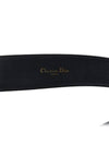 Bobbi Leather Belt Black - DIOR - BALAAN 4