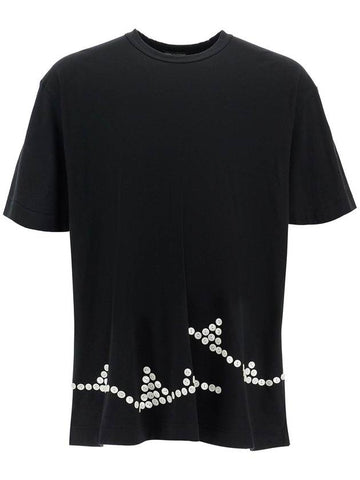 embroidered button-up t - COMME DES GARCONS - BALAAN 1