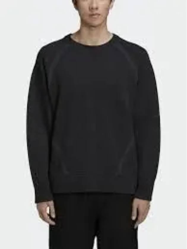 Y3 Back Logo Classic Winter Crew Neck Knit Dark Gray Men s GK4564 - Y-3 - BALAAN 4