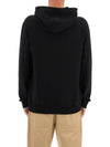 Item H Small Logo Cotton Hoodie Black - A.P.C. - BALAAN 3