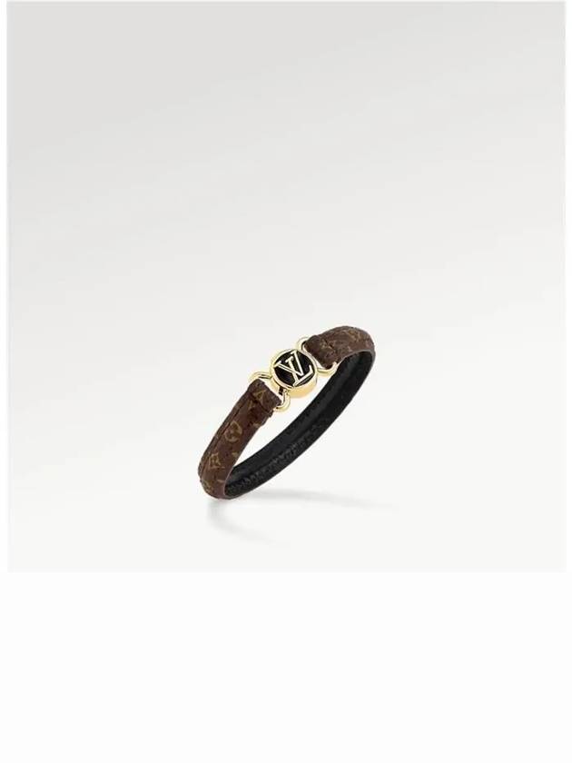 LV Clic It Bracelet Gold Brown - LOUIS VUITTON - BALAAN 4