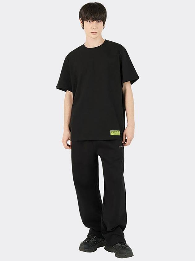 String Detailed Sweatpants Black - AOX - BALAAN 5