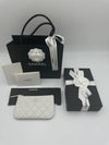 Classic Women s Mini Pouch Caviar White Gold Plated AP4020 - CHANEL - BALAAN 9