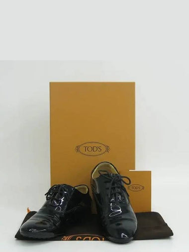 Black Color Patent Women s Shoes 225MM - TOD'S - BALAAN 1