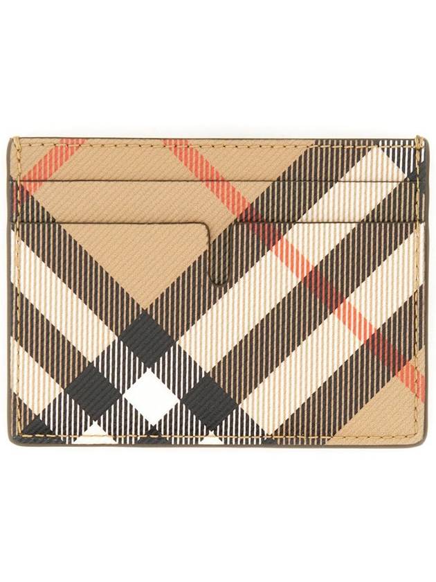 Check Card Case Wallet Beige - BURBERRY - BALAAN 2