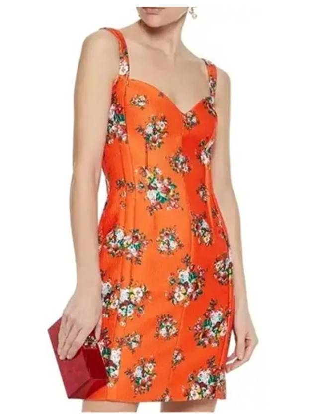 Women FYFE Floral Print Cloak Mini Dress RTW02523PRINT - EMILIA WICKSTEAD - BALAAN 2