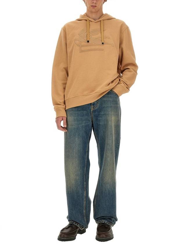 Etro Sweatshirt With Pegasus Embroidery - ETRO - BALAAN 4