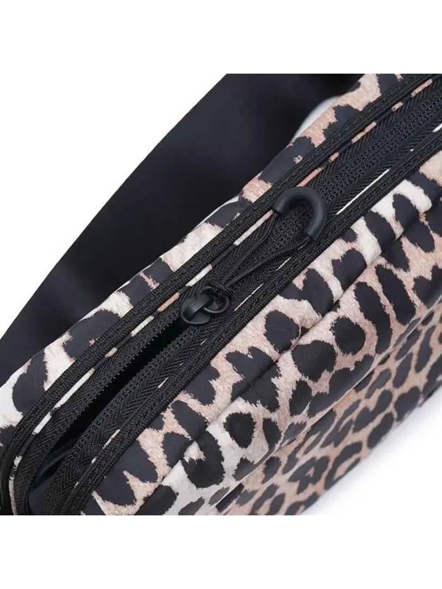 Tech Festival Cross Bag Leopard - GANNI - BALAAN 7