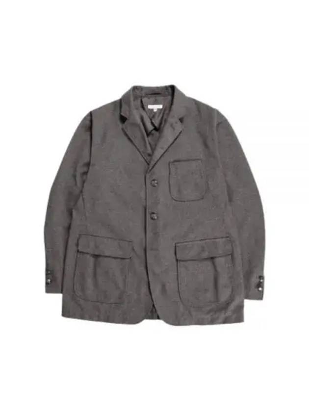 24 Claigton Jacket B Gray PC Hopsack 24S1D026 OR220 ZT189 Clayton - ENGINEERED GARMENTS - BALAAN 1