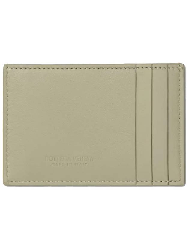 Intrecciato Leather Card Wallet Travertine - BOTTEGA VENETA - BALAAN 3