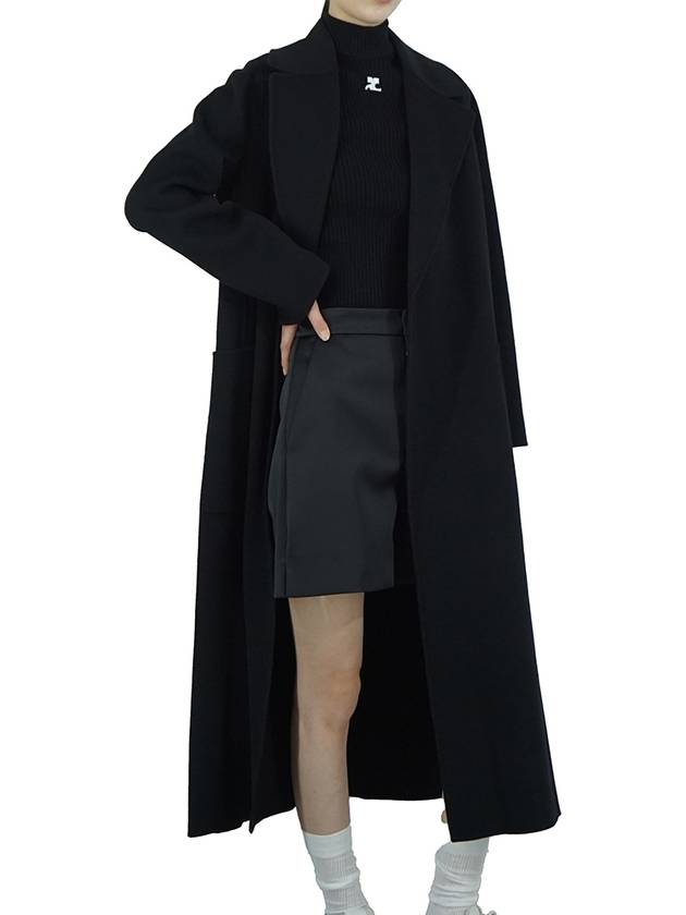 Paolore wool coat black 2429016151600 013 - MAX MARA - BALAAN 5