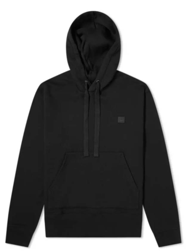 Ferris Face Patch Hoodie Black - ACNE STUDIOS - BALAAN 3