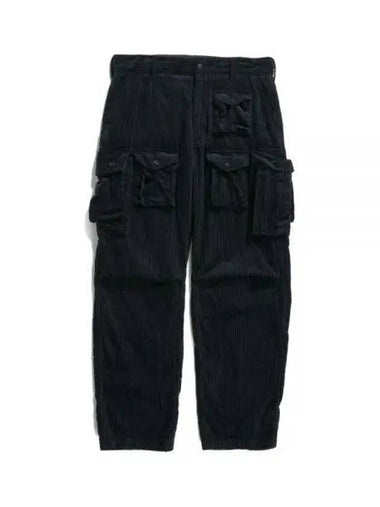 FA Pant A Dk Navy Cotton 4 5W Corduroy 23F1F016 NQ298 SD017 Pants - ENGINEERED GARMENTS - BALAAN 1