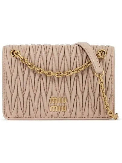 Materasse Nappa Leather Mini Bag Light Pink - MIU MIU - BALAAN 2