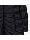 Women's Chandre Long Down Padded Black - MONCLER - BALAAN 6