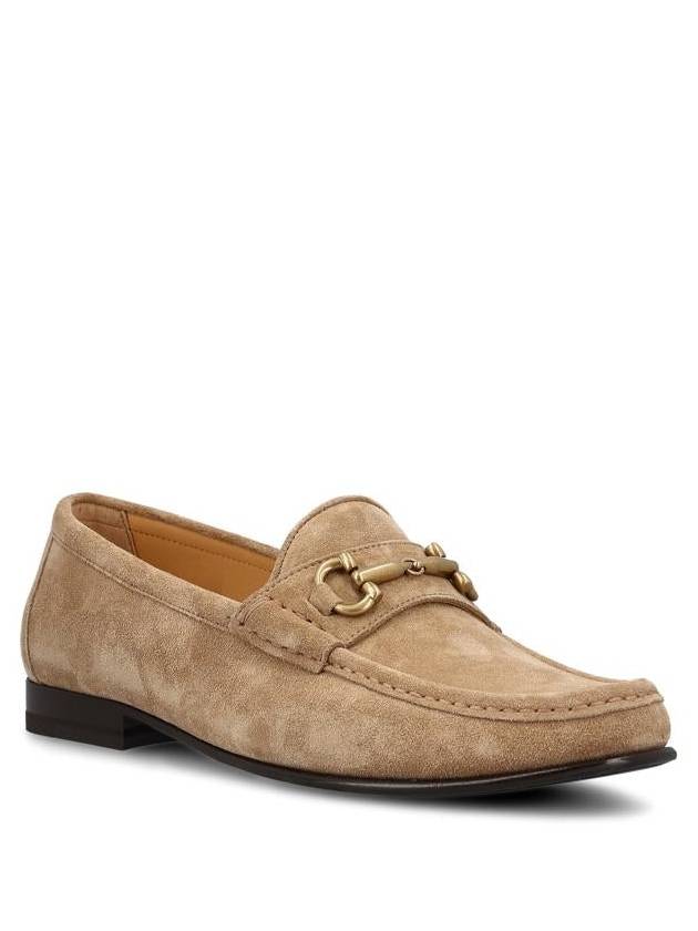 Suede Loafers Beige - BRUNELLO CUCINELLI - BALAAN 3