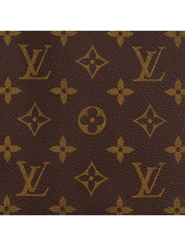 Monogram Keepall 55 Bandouliere Macassar Duffel Bag Brown - LOUIS VUITTON - BALAAN 6