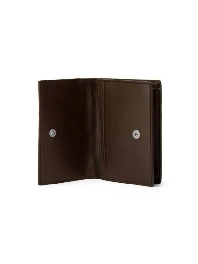 Intrecciato Leather Card Wallet Brown - BOTTEGA VENETA - BALAAN 6