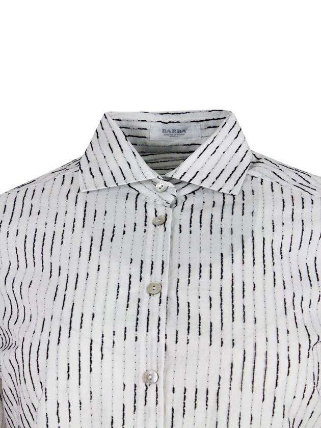 Shirt 3900380920001 White - BARBA - BALAAN 5