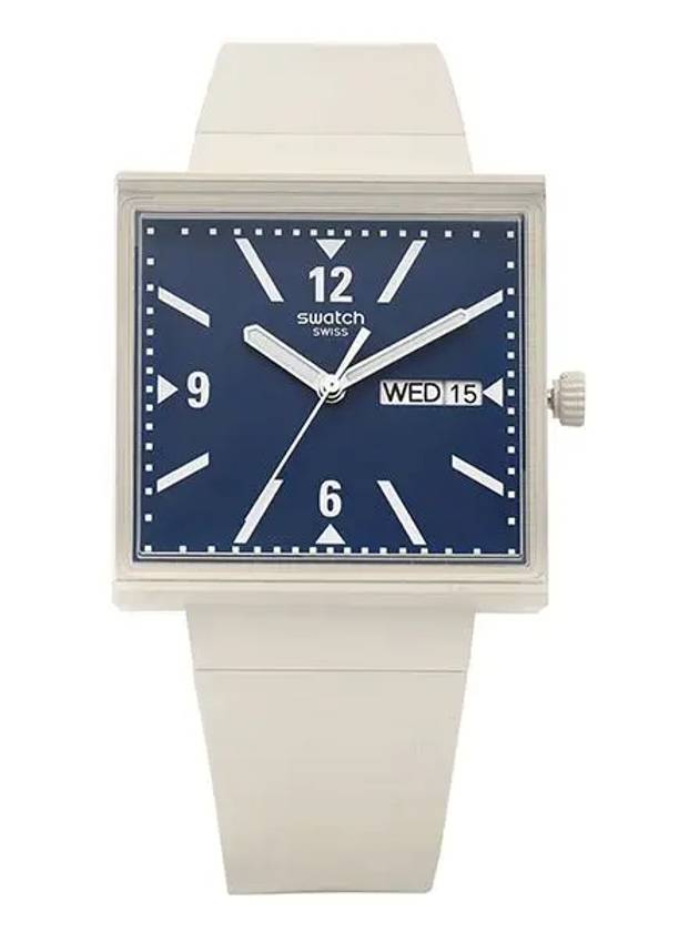 SO34T700 BIOCERAMIC WHAT IF BEIGE Women s Urethane Watch - SWATCH - BALAAN 3