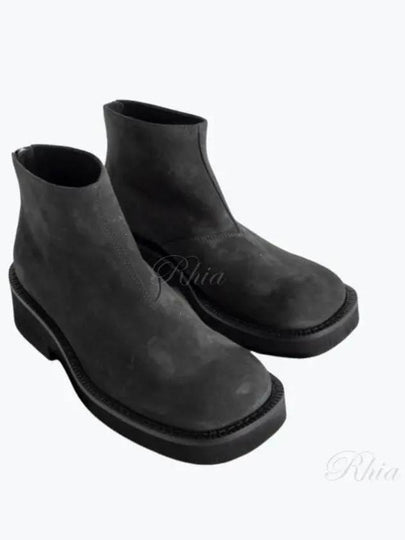 Suede Ankle Boots Black - MAISON MARGIELA - BALAAN 2