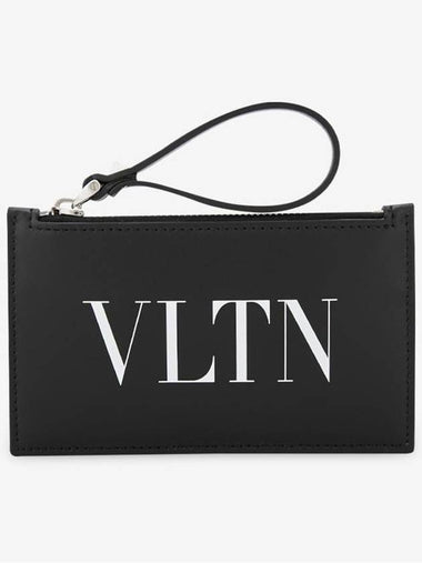 VLTN Card Wallet Black - VALENTINO - BALAAN 1