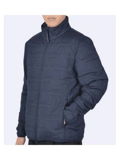 High Neck Quilted Zip-Up Jacket Black - J.LINDEBERG - BALAAN 2