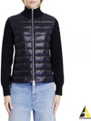 Logo patch wool padding black - MONCLER - BALAAN 2