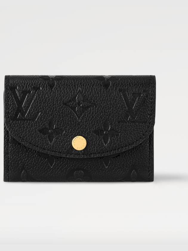 Rosalie Monogram Coin Wallet Black - LOUIS VUITTON - BALAAN 2