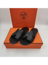 Izmir Sandal Calfskin & Noir - HERMES - BALAAN 3