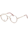 Glasses frame KZ50087U 028 light circular frame round fashion - KENZO - BALAAN 7