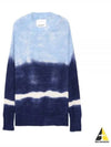 Henley Crew Neck Knit Top Blue - ISABEL MARANT - BALAAN 2