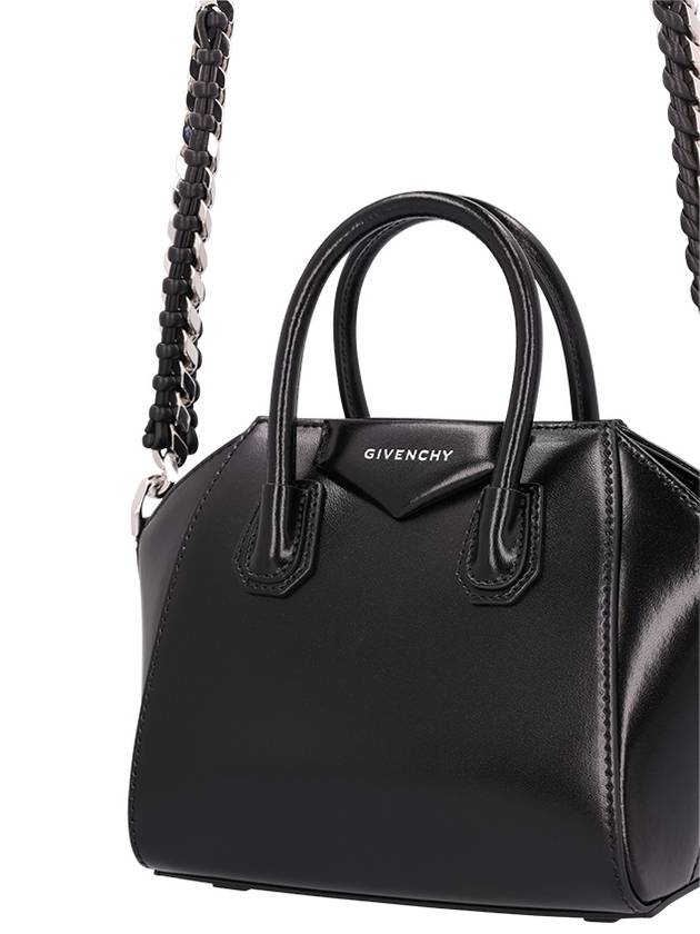 ANTIGONA TOY LEATHER BOX BAG - GIVENCHY - BALAAN 3