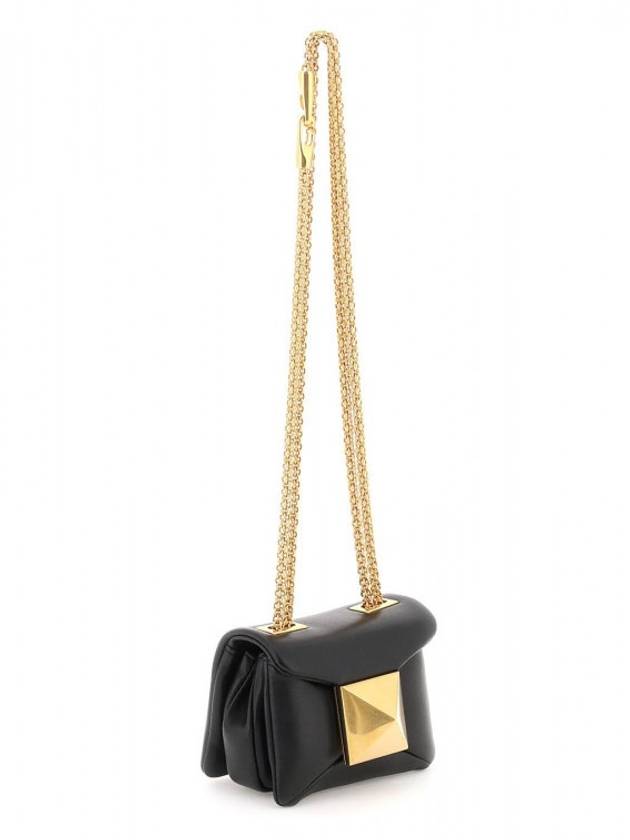 Onestud micro mini chain shoulder bag - VALENTINO - BALAAN 2