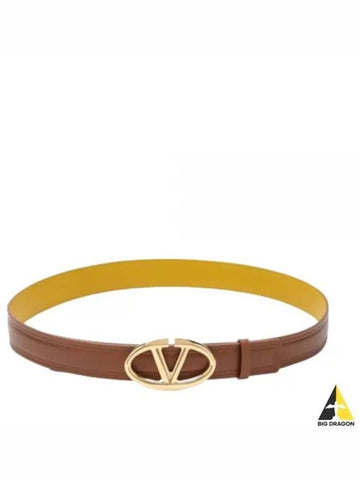 24 4W0T0SJ0 FZC WTQ 4W2T0SJ0 V Bold Edition Leather Belt - VALENTINO - BALAAN 1