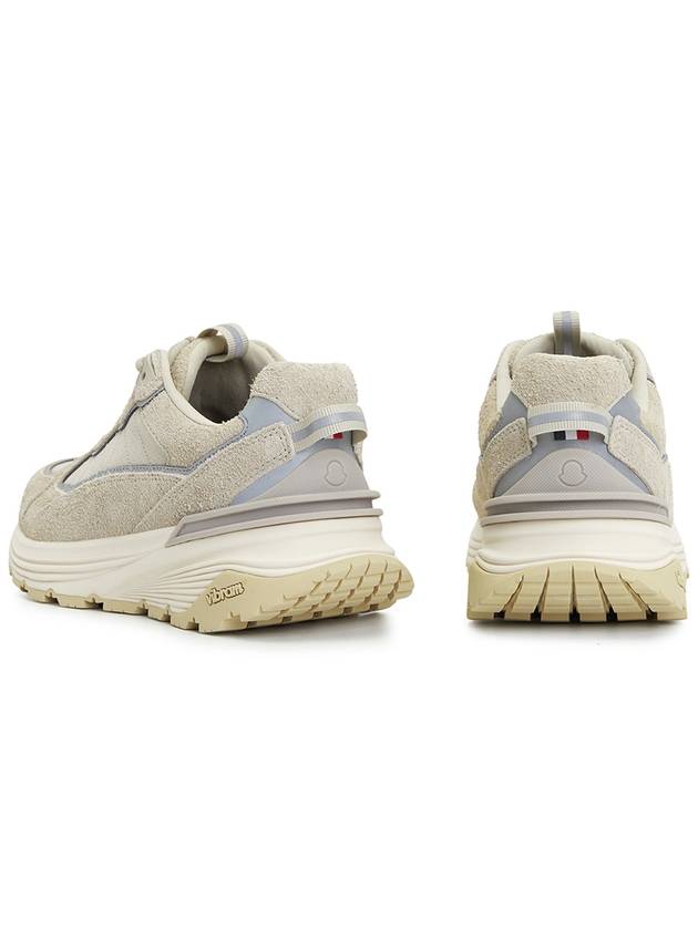 Light Runner Lace Up Low Top Sneakers Beige - MONCLER - BALAAN 7