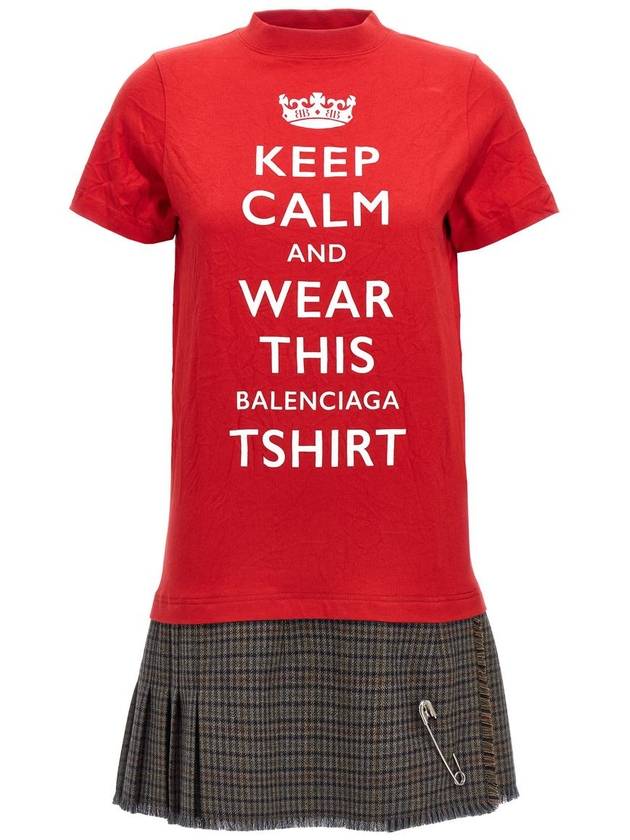 Balenciaga 'Keep Calm' Dress - BALENCIAGA - BALAAN 1