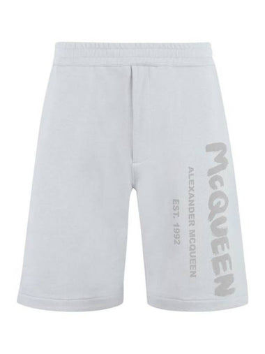 short pants 688717QUZ81 0912 GRAY - ALEXANDER MCQUEEN - BALAAN 1