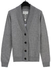 Women's Knit Wool Cardigan Grey - MAISON MARGIELA - BALAAN 2