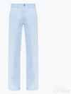 Women's Seaside Straight Jeans Light Blue - A.P.C. - BALAAN 2