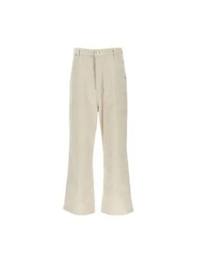 Corduroy Straight Pants White - AMI - BALAAN 2