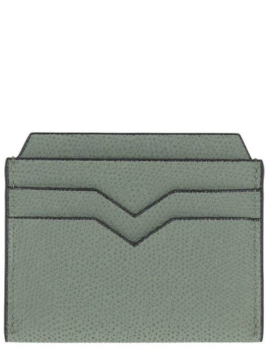 Valextra Leather Card Holder - VALEXTRA - BALAAN 1