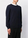 King Merino Wool Knit Top Dark Navy - A.P.C. - BALAAN 3