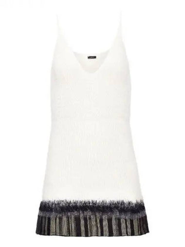 V neck wool lace sleeveless top 271940 - JOSEPH - BALAAN 1