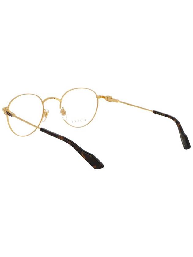 Eyewear Round Metal Eyeglasses Gold - GUCCI - BALAAN 5