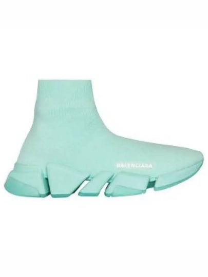 Speed 2.0 High Top Sneakers Mint - BALENCIAGA - BALAAN 2