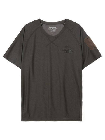 patchwork tshirt smokey gray - MAGFORCE - BALAAN 1
