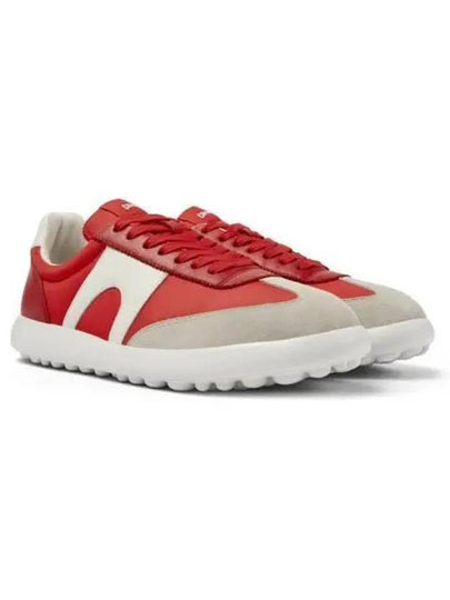 Pelotas Xlite Leather Low Top Sneakers White Red - CAMPER - BALAAN 2