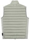 Loom Woven Chambers Recycled Nylon Down TC Vest Grey - STONE ISLAND - BALAAN 3